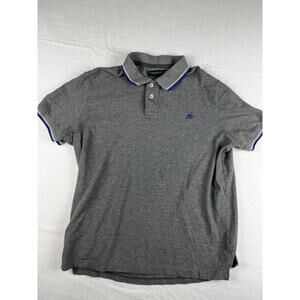Aeropostale Youth Boys XL Gray Polo Shirt Short Sleeve Casual EUC